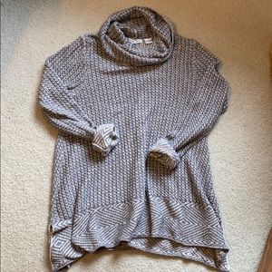 Grey Sweater Turtle Neck - Size M